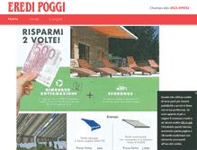 Tablet Screenshot of eredipoggi.com